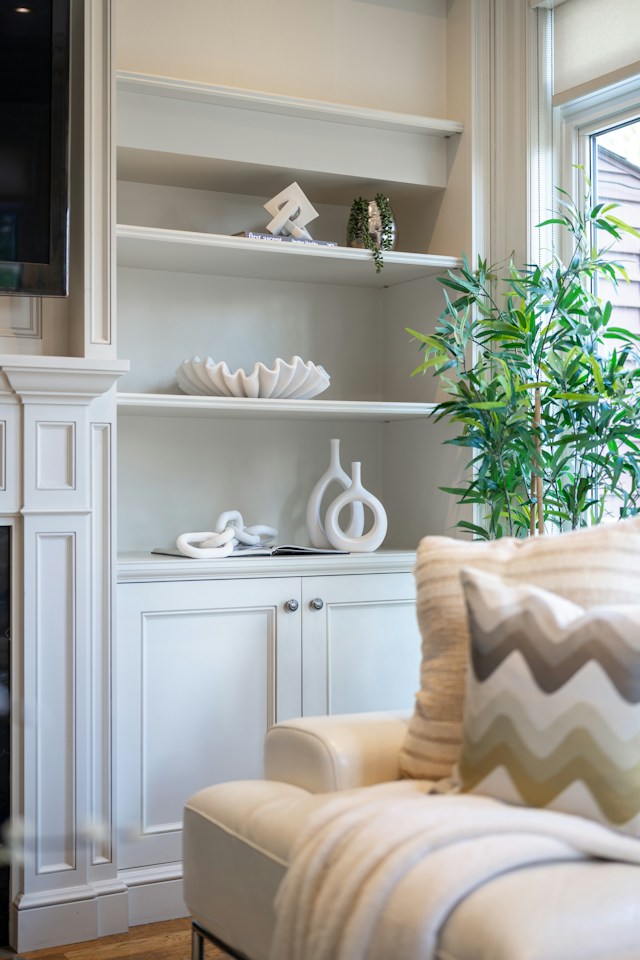 Fitted Alcove Shelving